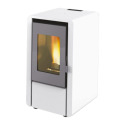 Peletová kamna Centrometal CentroPelet Z6, bílá barva