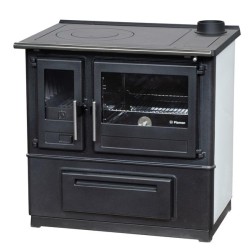 Kachlový sporák Plamen Slavonac N, 8-11kW, levá strana, bíly 1