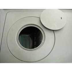 Kachlový sporák Plamen Slavonac N, 8-11kW, pravá strana, bíly  2