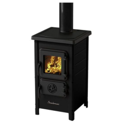 Krbová kamna MBS Happy, 6,1kW, černá barva